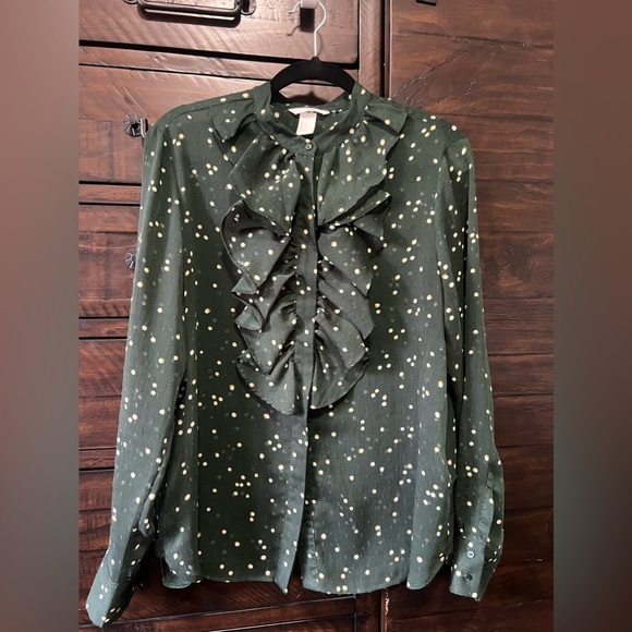 H&M sheer blouse - Picture 2 of 5